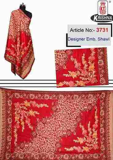 Designer Embroidery Shawl